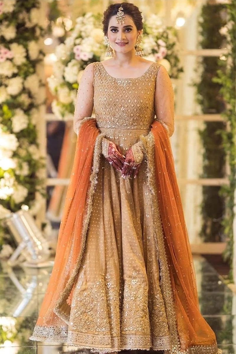 NEW LUXURIOUS EMERALD MIRROR WORK CHIFFON MAXI WITH WOOL SHAWL 3 PIECE UNSTITCHED SUIT